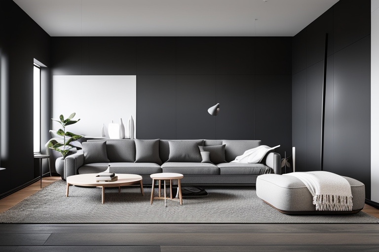 Living room in Modern Farmhouse interior Ideas